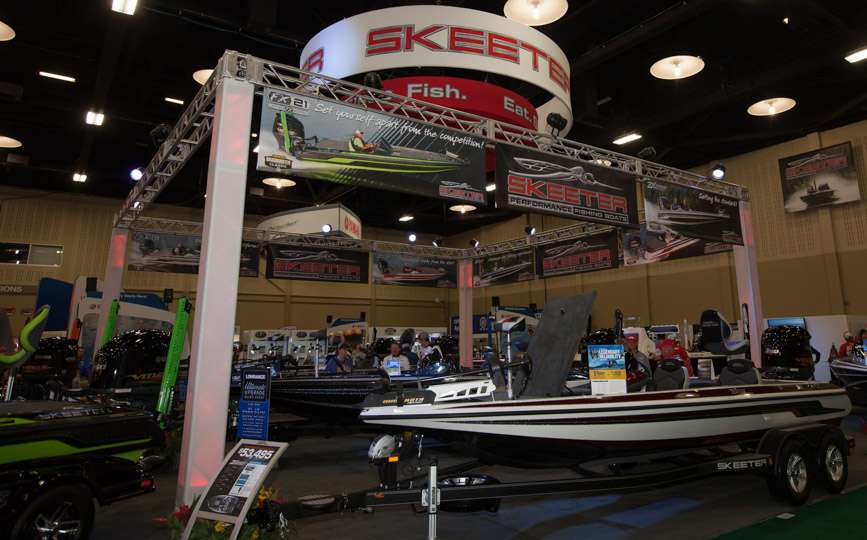 Skeeter Boats brought some toys out to play.