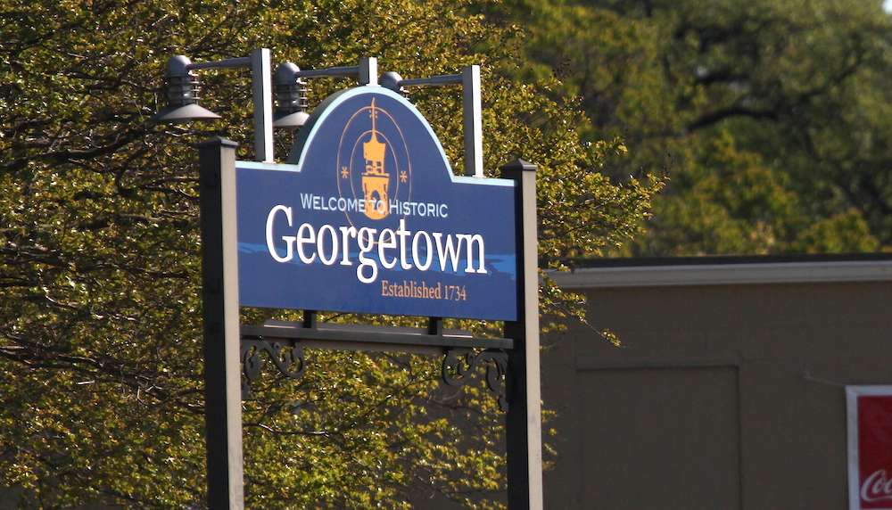 Welcome to Georgetown, been here a while. 
