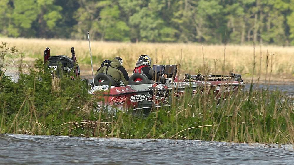 Several would peel off like Britt Myers and work their way back into the marshy fishery. Myers would find them well enough to finish the day in second place with a solid sack of 16 pounds, 8 ounces.
