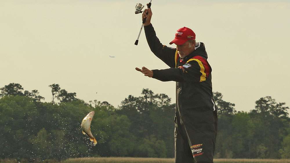 Duckett would be the first angler to boat a keeper.
