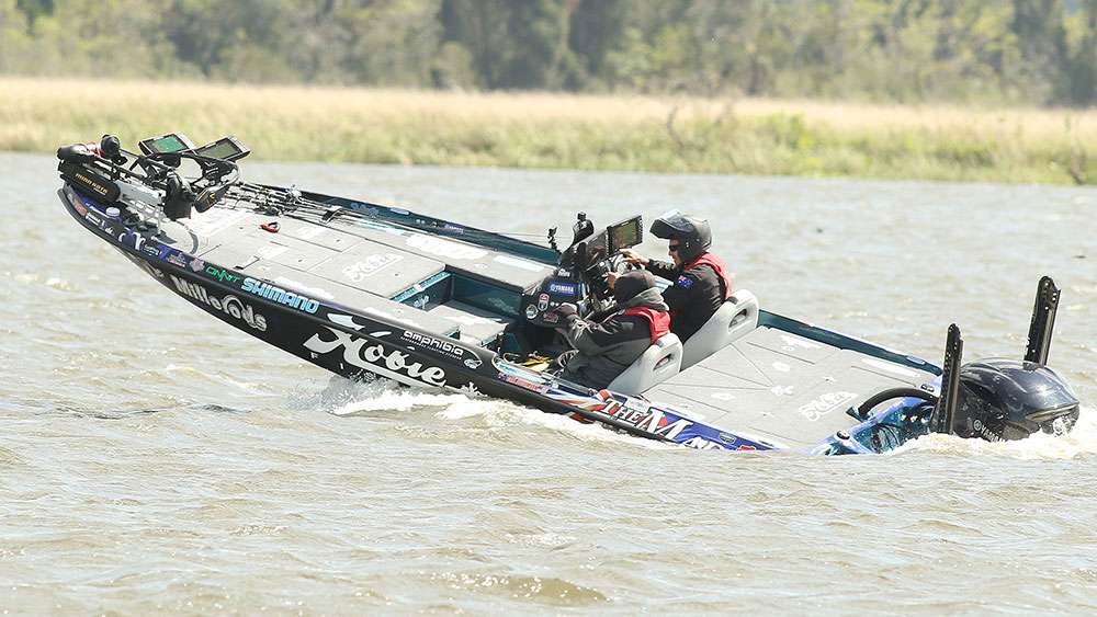 But by 2:30 p.m., time had run out and Jocumsen had to race back with only one keeper in the boat.