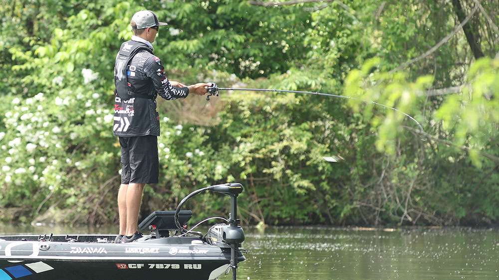Behind them Brent Ehrler would be working trying to upgrade his limit.
