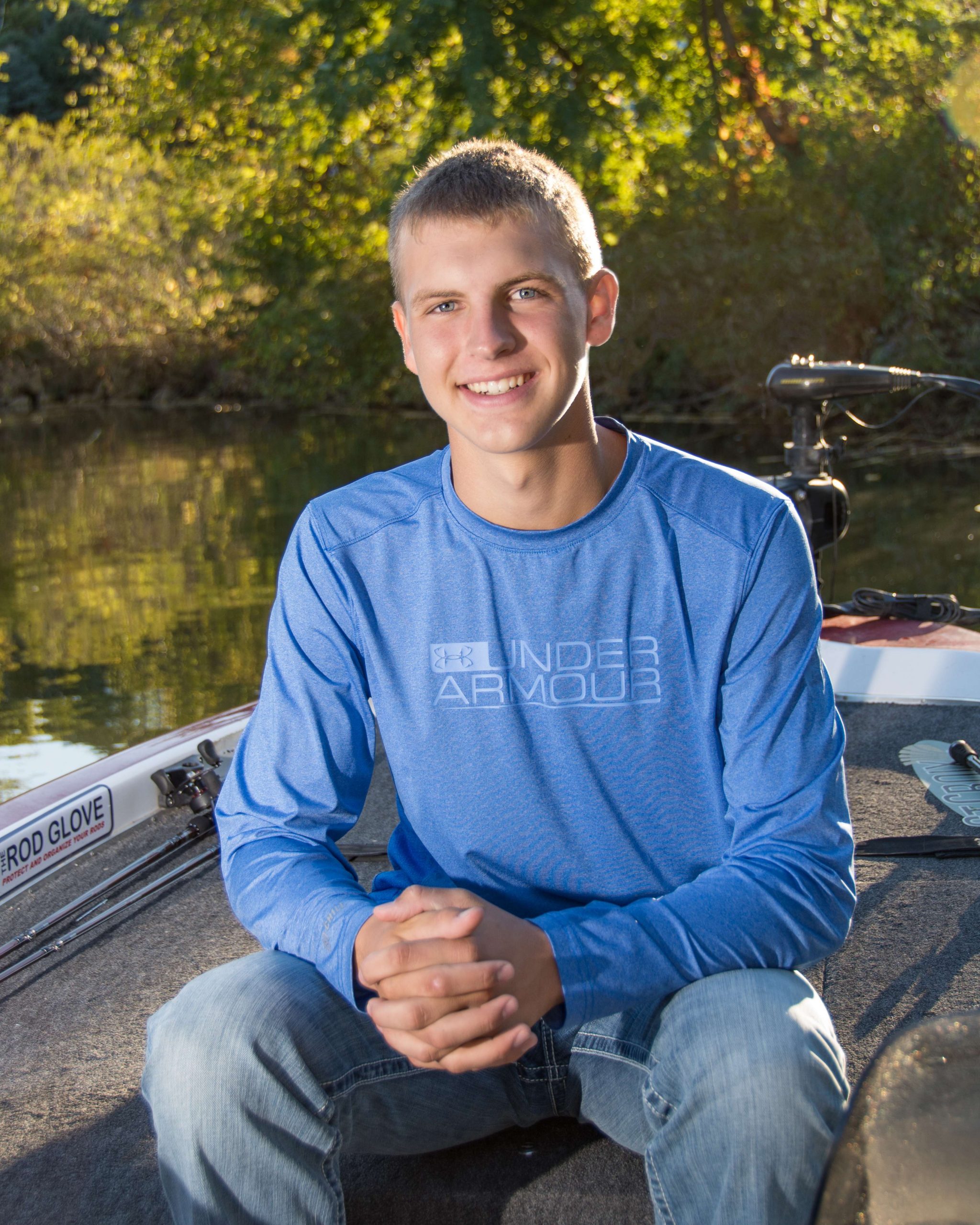 <b>Iowa: Clay Torson</b><br>
Torson is a senior from Cedar Rapids, Iowa, and has earned two first-place finishes in the past year. He was angler of the year for the Eastern Iowa High School Bassmasters last year and was voted in as president this year. At his clubâs last meeting, Torson brought in several rods, reels and baits to speak about what baits to use, when and how to use them.
