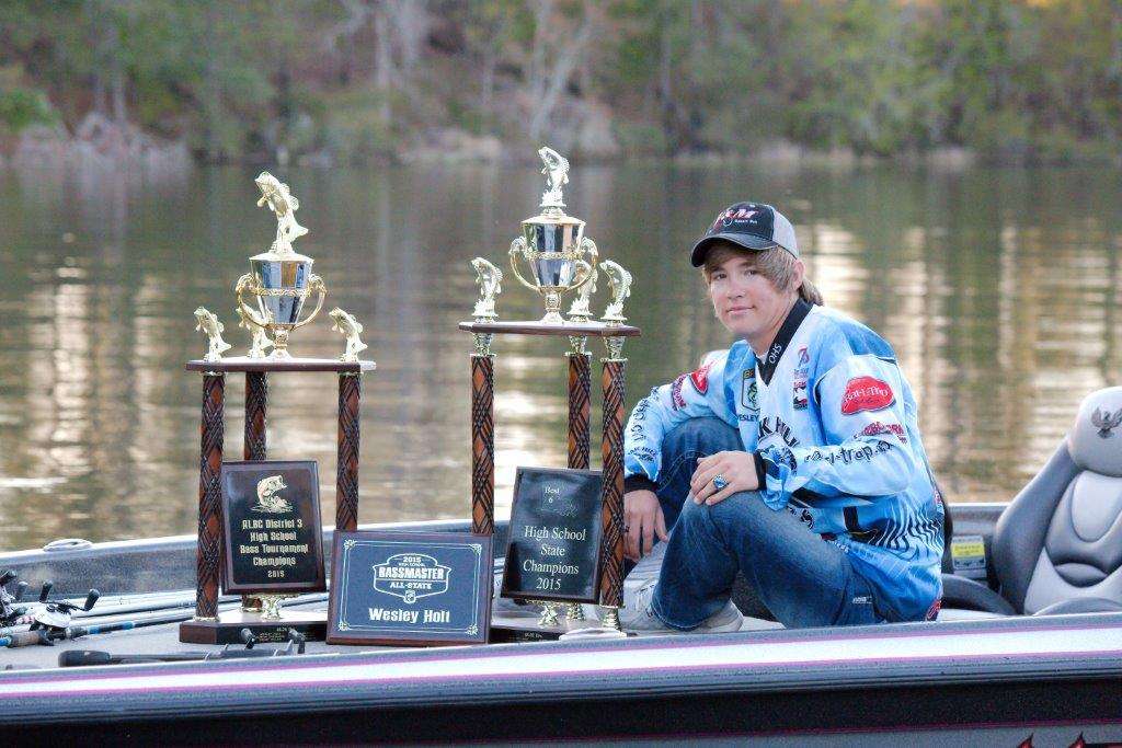 <b>Louisiana: Wesley Holt</b><br>
Holt is a senior from Otis, La., and has earned 10 tournament wins within the past year. He was also the founding member of his high school bass club and has served as president of the club for the past two years.
