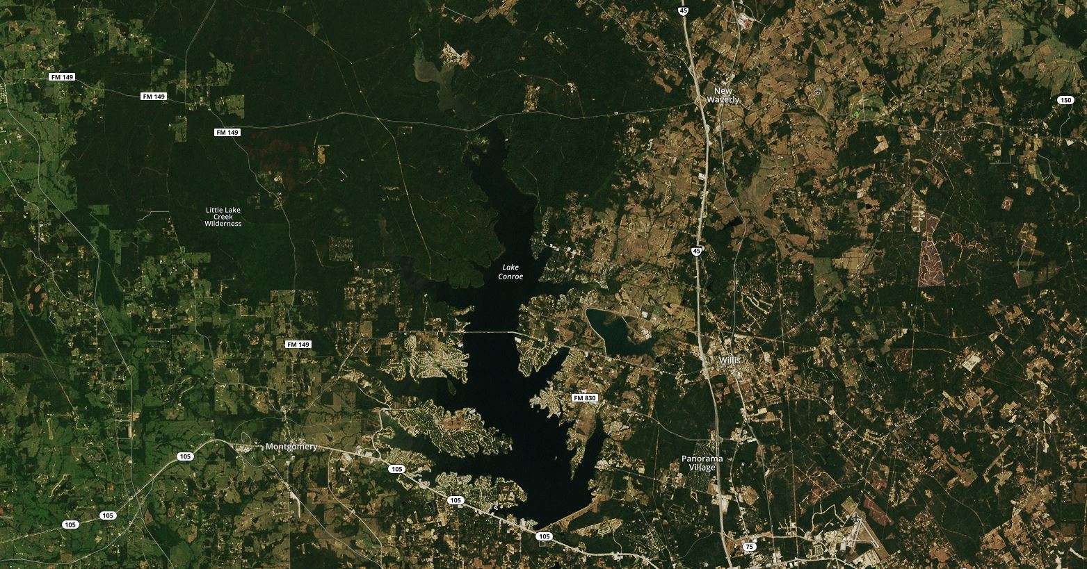 Lake Conroe, a 21,000-acre fishery, is where 52 anglers will compete for Bassmaster Classic glory. Lake Conroe is an impoundment of the San Jacinto River in Montgomery and Walker counties noted for producing big largemouth bass.