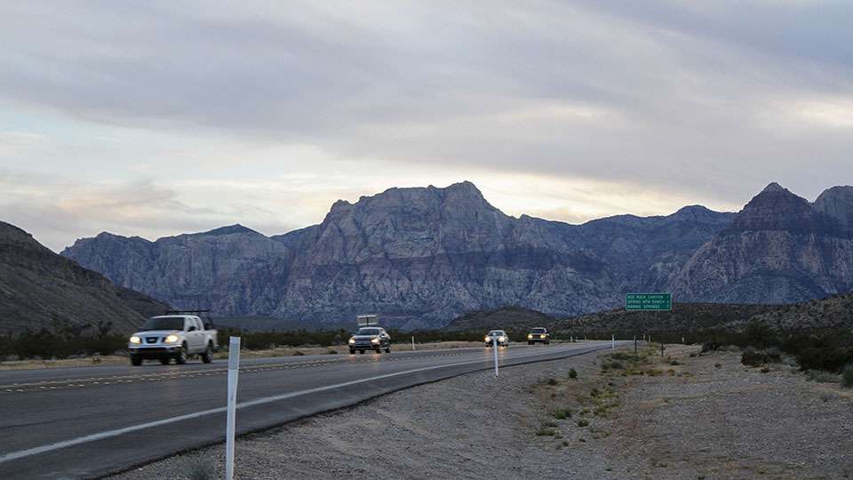 Just on the outskirts of Vegas was Red Rock Canyon, which had its own sights as well.
