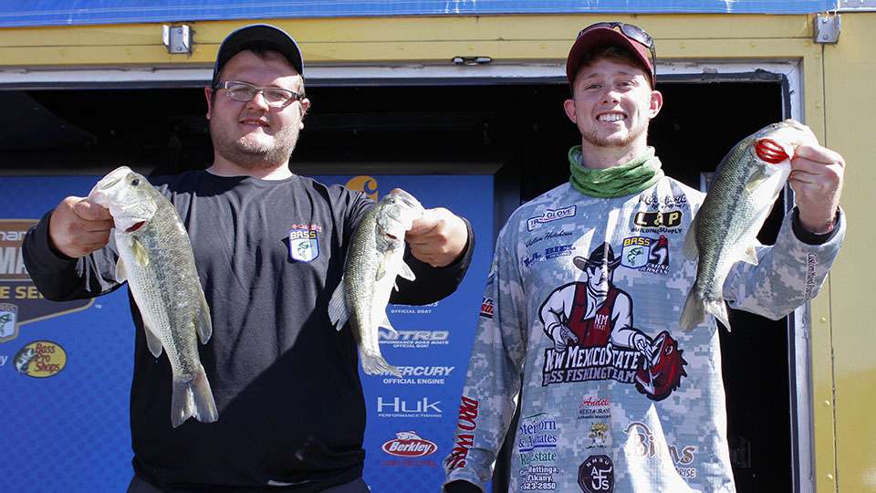 Jessie Bass and William Hutchinson of New Mexico State, 11th (15-10)