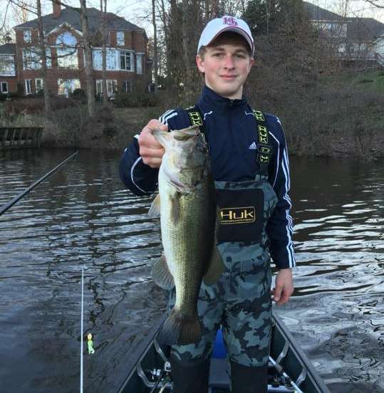 <b>Virginia: Cullen Lamm-Hoover</b><br>
Lamm-Hoover of Chesterfield, Va., is a member of the Central Virgnia Junior Bass Anglers. He started fishing tournaments with the Virgina TBF youth organization at 12 years old and every year, he has qualified and competed in the state championship. Lamm-Hoover also earned the 2015 high school club team points champion title.
