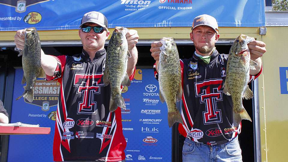 Travis McGuire and Layne Bynum of Texas Tech, 9th (26-8)
