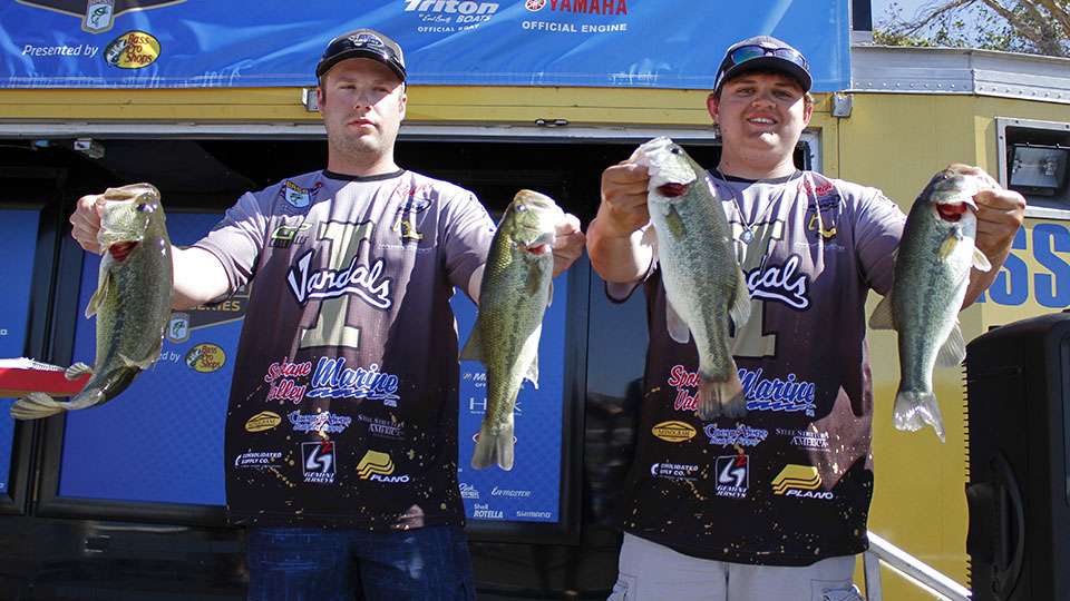 Tanner Mort and Austin Turpin of Idaho, 6th (21-15)