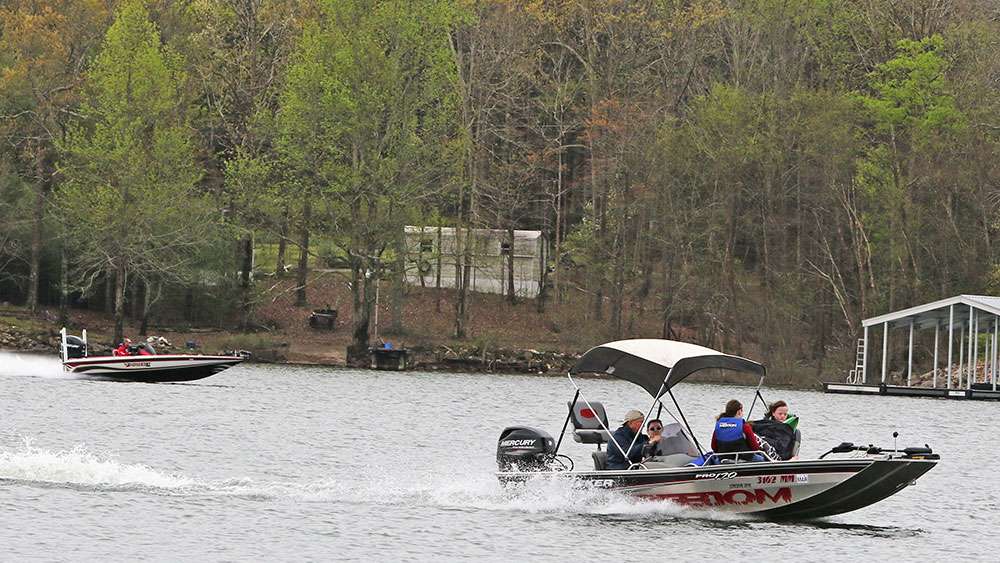More boats are on the move, including local pleasure boaters. 