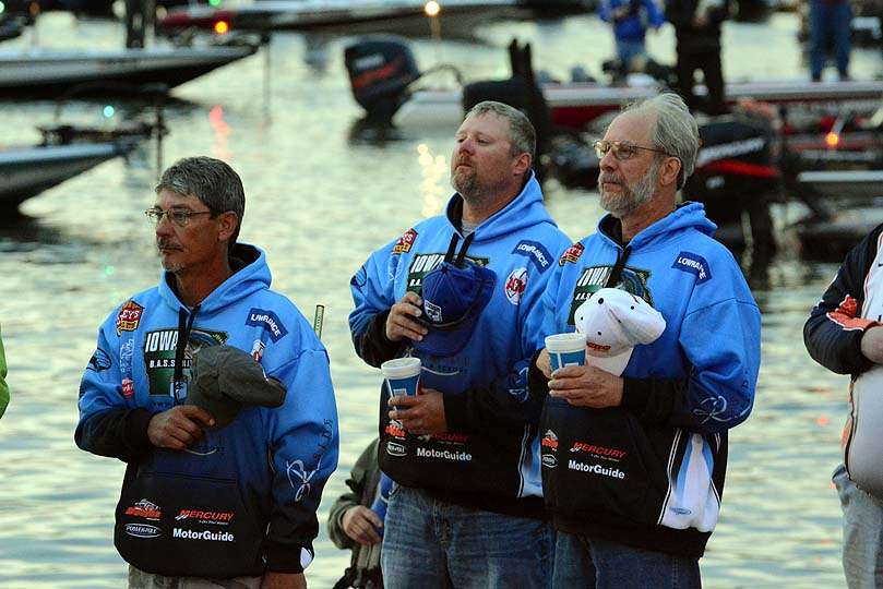 Iowa is one of the states represented in the tournament. From Iowa are boaters and non-boaters who compete. 