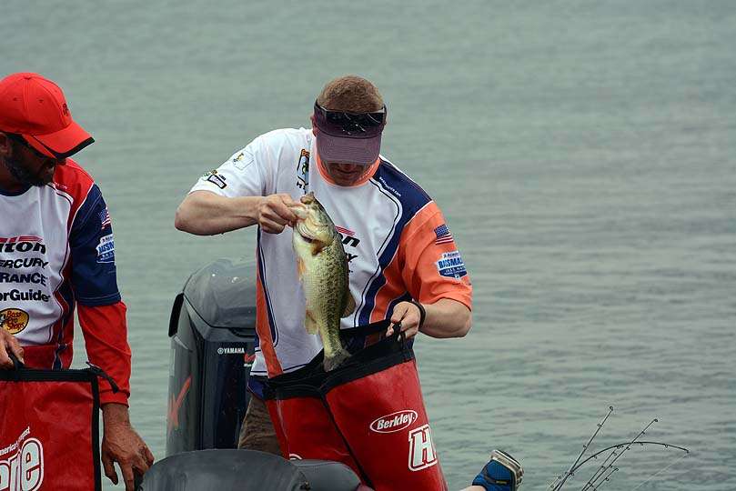 Nineteen states are competing with non-boater and boater anglers from each team. 