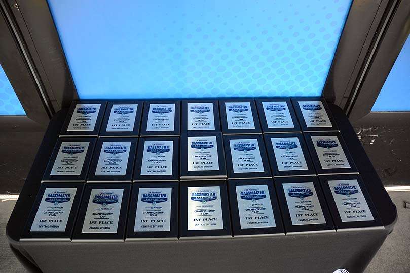 These plaques go to each boater and non-boater on the winning state team. 