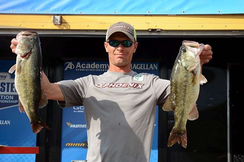Ray is fishing in his first year of competition with the B.A.S.S. Nation. 