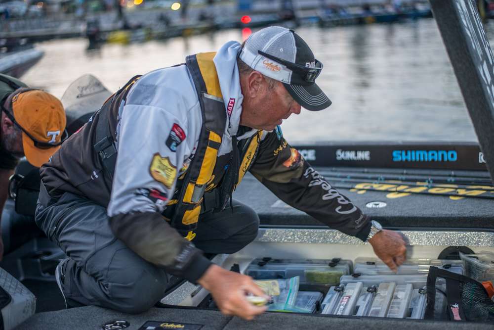 The last time the Bassmaster Elite Series came to Wheeler GEICO pro David Walker took the win! 