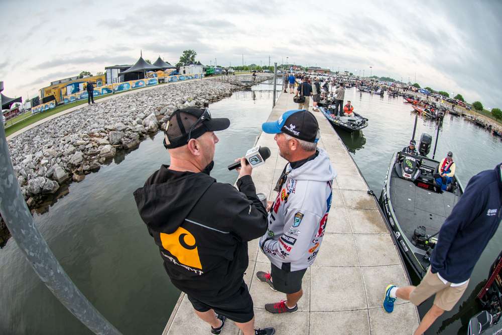 Hot off his recent win on Bull Shoals and Lake Norfork, Randall Tharp talks about his momentum after his win and what this tournament could mean for him as the current Toyota Bassmaster Angler of the Year points leader. 