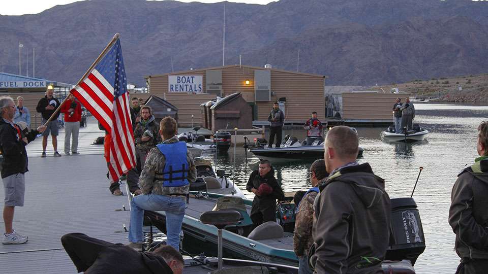 Day 2 of the Carhartt College Series Western Regional on Lake Mead got underway early at Callville Bay Marina as the full field launched in hopes of overcoming a tough bite to move up the standings.