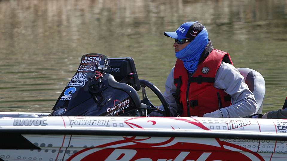 He makes a move as well. Anglers were rocking and rolling on Day 1 as they ran around Lake Norfork.