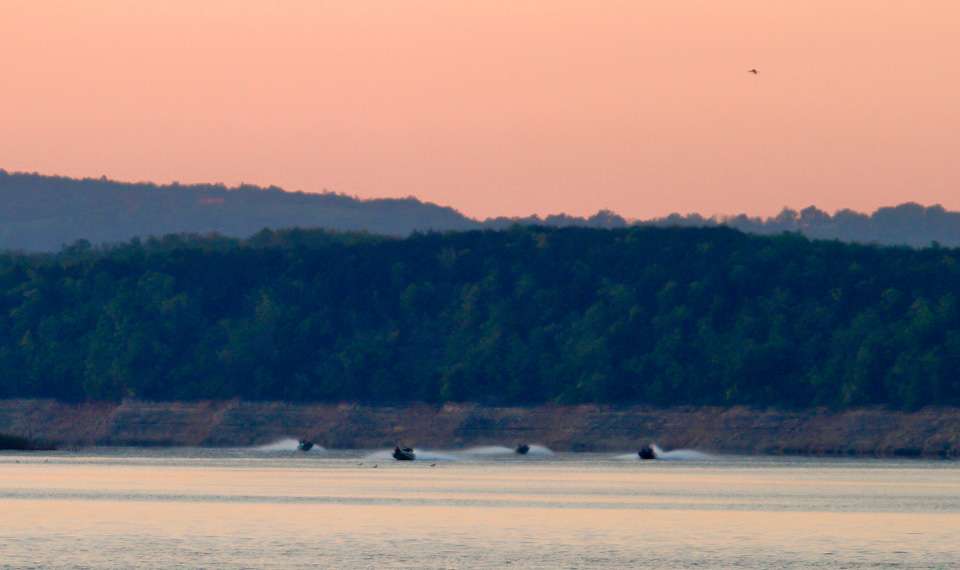 Join photographer James Overstreet on Day 2 of the Bassmaster Elite at Bull Shoals/Norfork as he follows anglers Chris Zaldain, Matt Herren, and Brit Myers as they battle to make the cut to fish on Saturday.