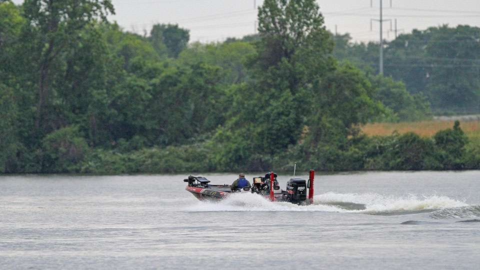 Day 1 of the Academy Sports + Outdoors Bassmaster Elite Series event on Wheeler Lake begins and all 108 anglers scatter across the Alabama fishery.
