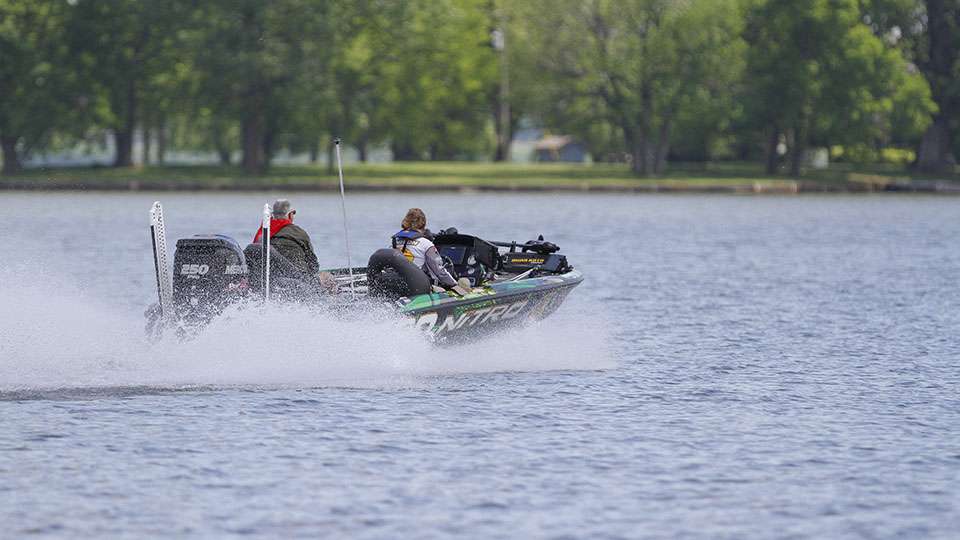 Numerous anglers were on the run as they chased bigger fish all across Wheeler Lake.