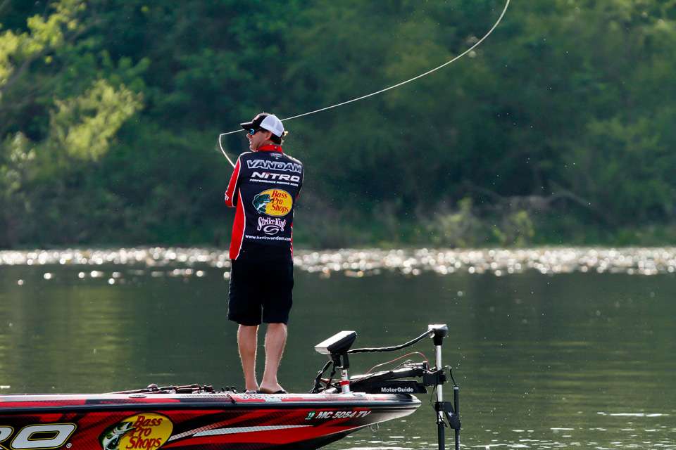 ...as was Kevin VanDam. 