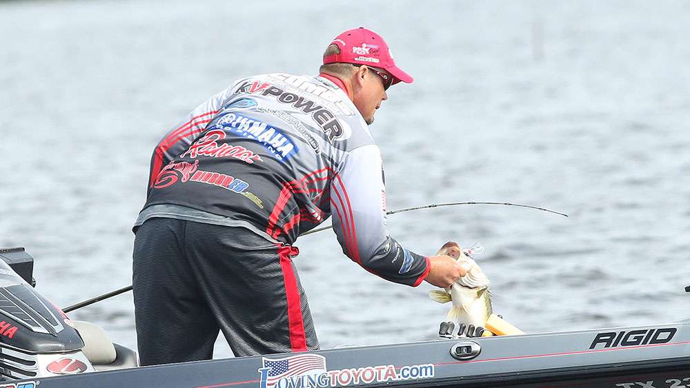 But Combs was the eventual winner, hauling in a big fish over the side.