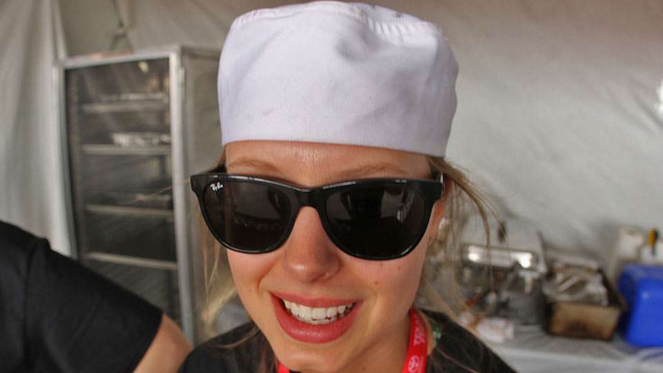 Best Look with Chef Hat goes to Kali Brem for this stylish âSchool cap.â She was working the Urban Rio Cantina & Grill.