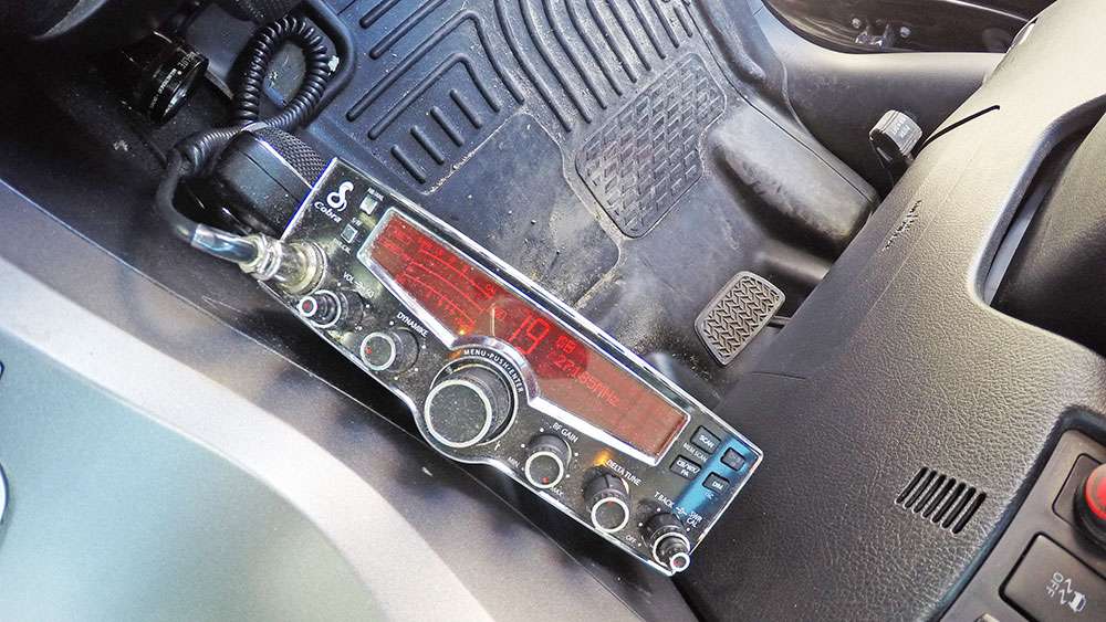 It's also worth noting that Walker keeps a classic CB Radio in the cab of his pickup. Many of today's youth have no idea what this is or what it's used for. But, with as much time as Walker spends on the road, it's become an invaluable tool to keep up with current traffic conditions. 