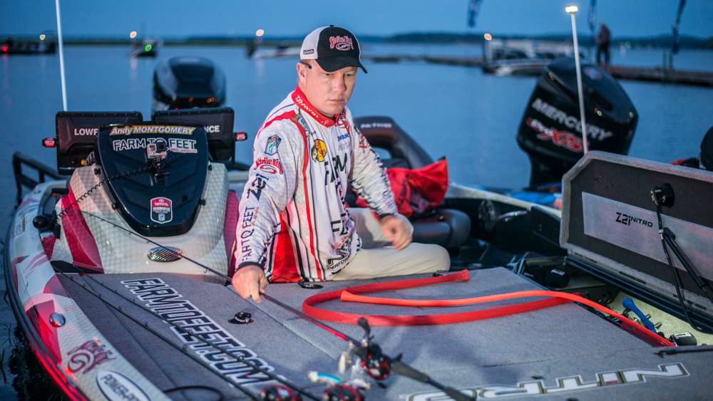 This is Andy Montgomery's first top 12 of the 2016 Elite season. He finished in 15th place on the St. Johns River. 