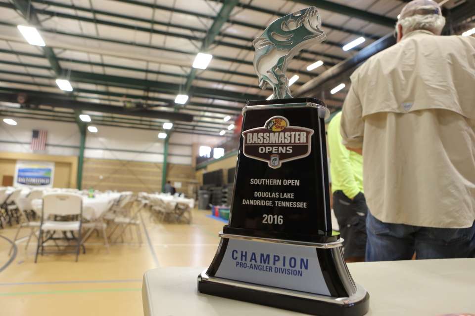 Somebody will take home this trophy -- and possibly a spot in the 2017 Bassmaster Classic.