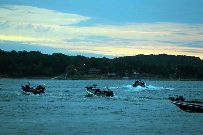 Rain is moving in tonight and will remain in the area through Saturday. The frontal conditions will cause lots of tactical adjustments for the anglers. 