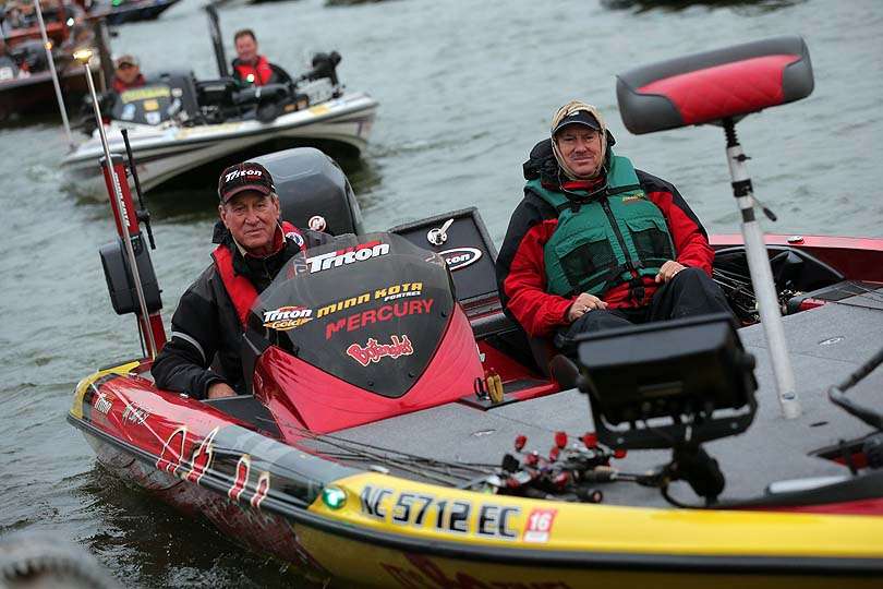 Guy Eaker is in his fourth decade of fishing the B.A.S.S. tour. 