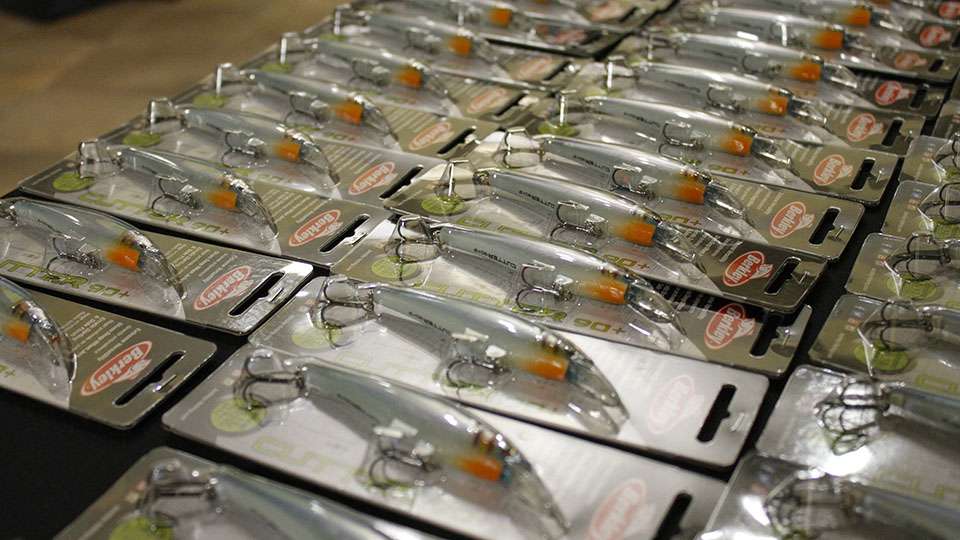 They also can stop by the Berkley table to grab the new jerkbait in their line of hard baits. 