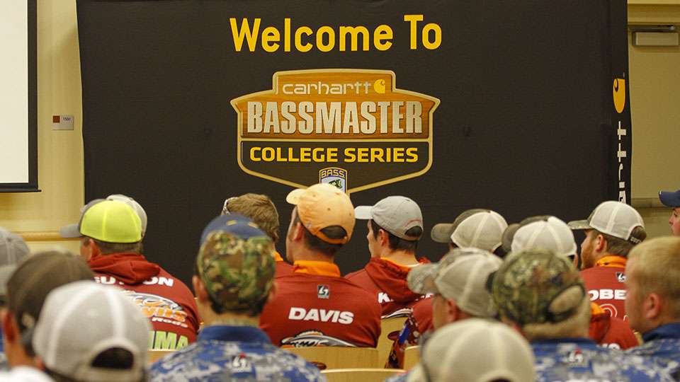 Day 1 of the 2016 Carhartt Bassmaster College Series Eastern Regional starts bright and early on Thursday morning with takeoff starting at 6 a.m. at Osbourne Landing
