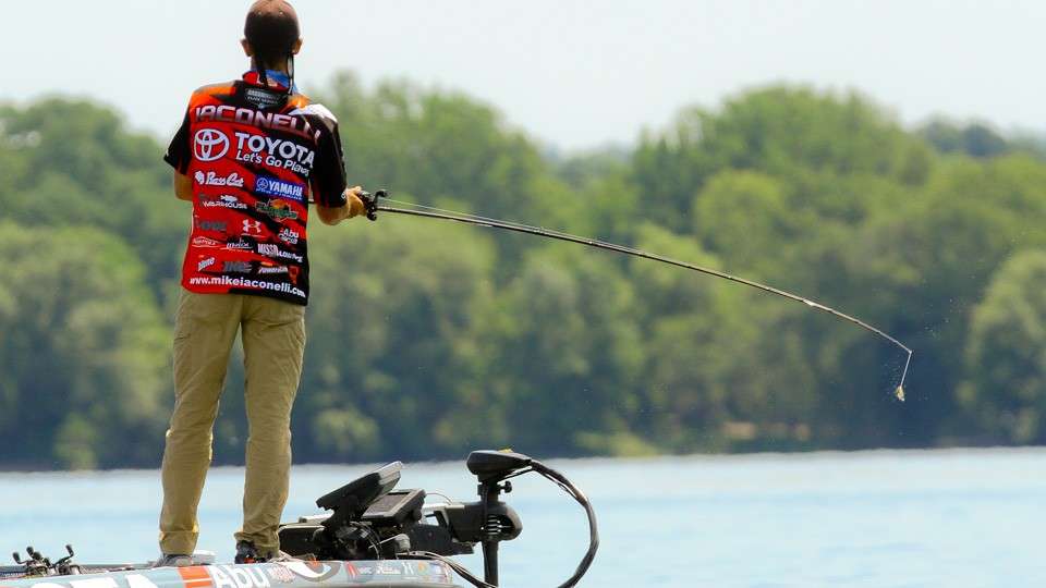 Iaconelli began his quest for championship Sunday with a solid Day 1. 