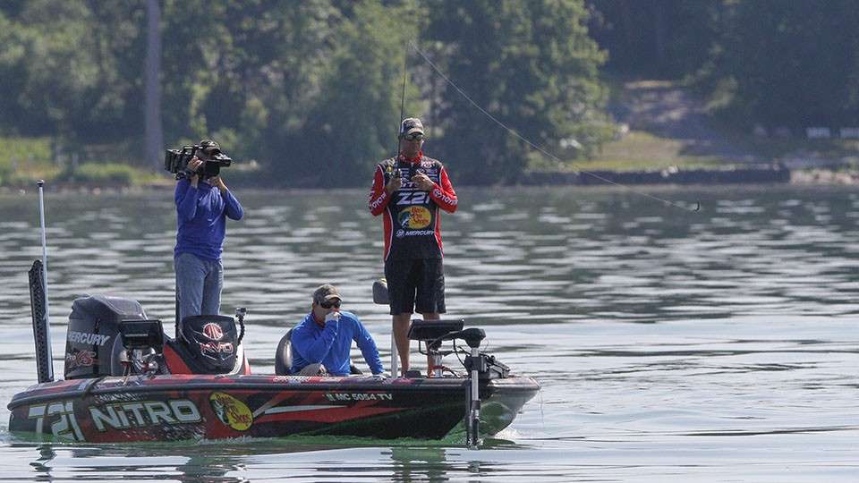Look who snuck up the standings on Day 3- Kevin VanDam.