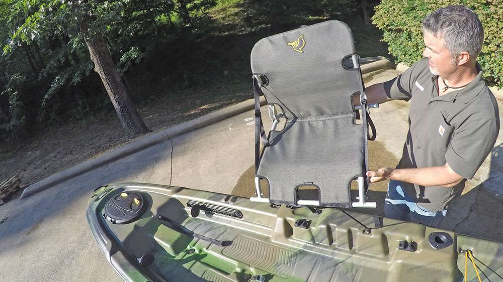 It's easy to sit in this chair all day long. Having a chair that is comfortable and adjustable will increase endurance, and that means more fish. 