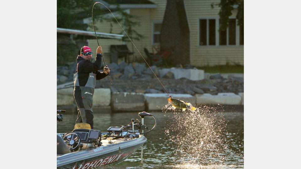Greg Hackney won the Bassmaster Elite Series event on Cayuga in 2014 en route to his Toyota Angler of the Year title. Hackney was leery of fishing to his strength in the shallow grasses on the northern end of the lake. He wanted to get away from the crowds. He discovered a deep-grass bite in practice that suited his desires. 
