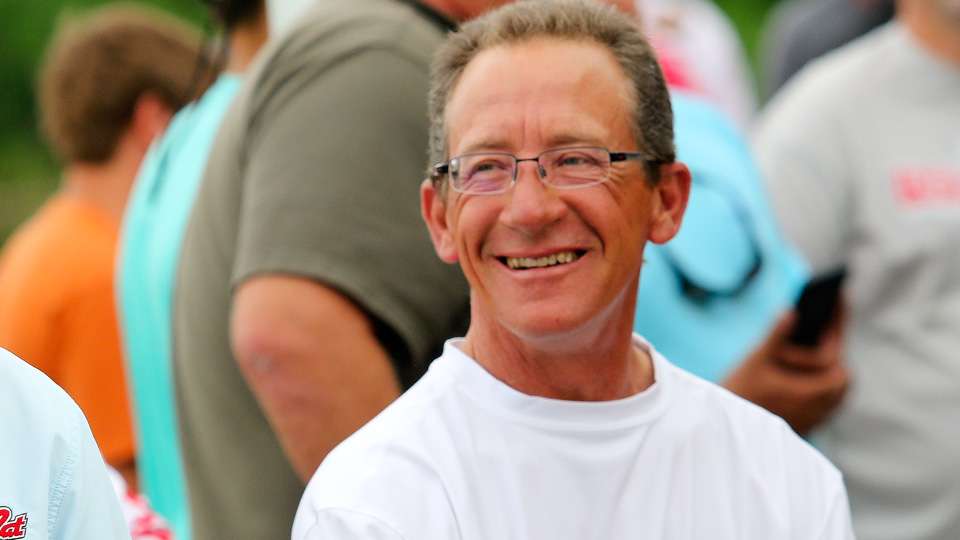 Former Elite Series angler Charlie Hartley always seems to have a smile on his face.
