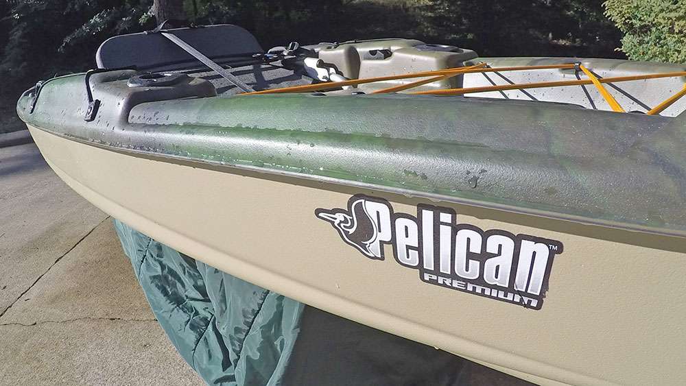 The Catch 120 is Pelican's all-new fishing kayak for the 2016 season. 