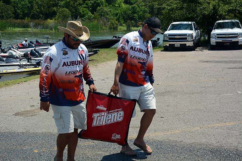 Auburn University is one of the many teams representing the Southern conference of the Carhartt Bassmaster College Series. 