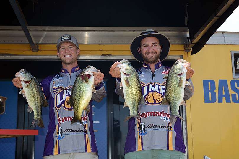 Dawson Lenz and Evan Horne from the University of North Alabama.