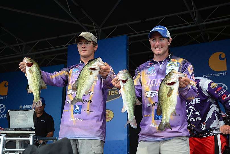 Brian Pahl and John Garrett were among several teams fishing for Bethel University. The anglers finished 9th place in the tournament, highest for the school. 