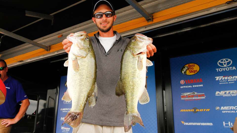 Dylan Connell, co-angler (16th, 11-1)
