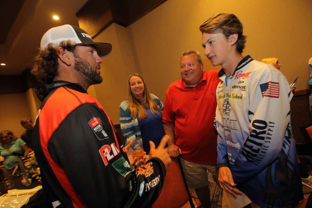 Bassmaster Elite Series pro John Hunter will compete with High School All-American Trey Schroeder of St. Louis, Mo.