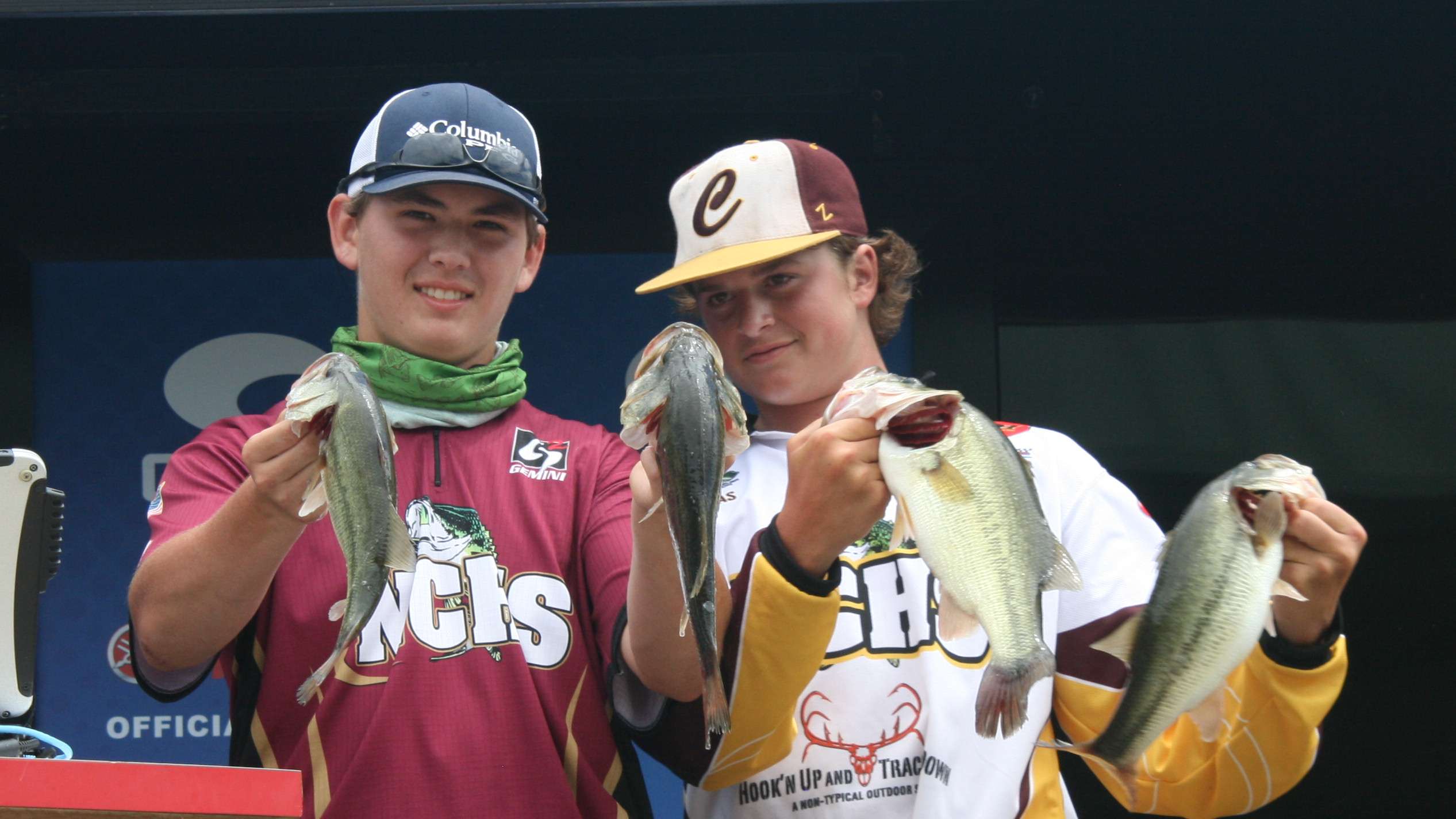 Thomas Wiggins and Cody Harmous of Natchitoches (La.) Central High placed 20th with 7-11.