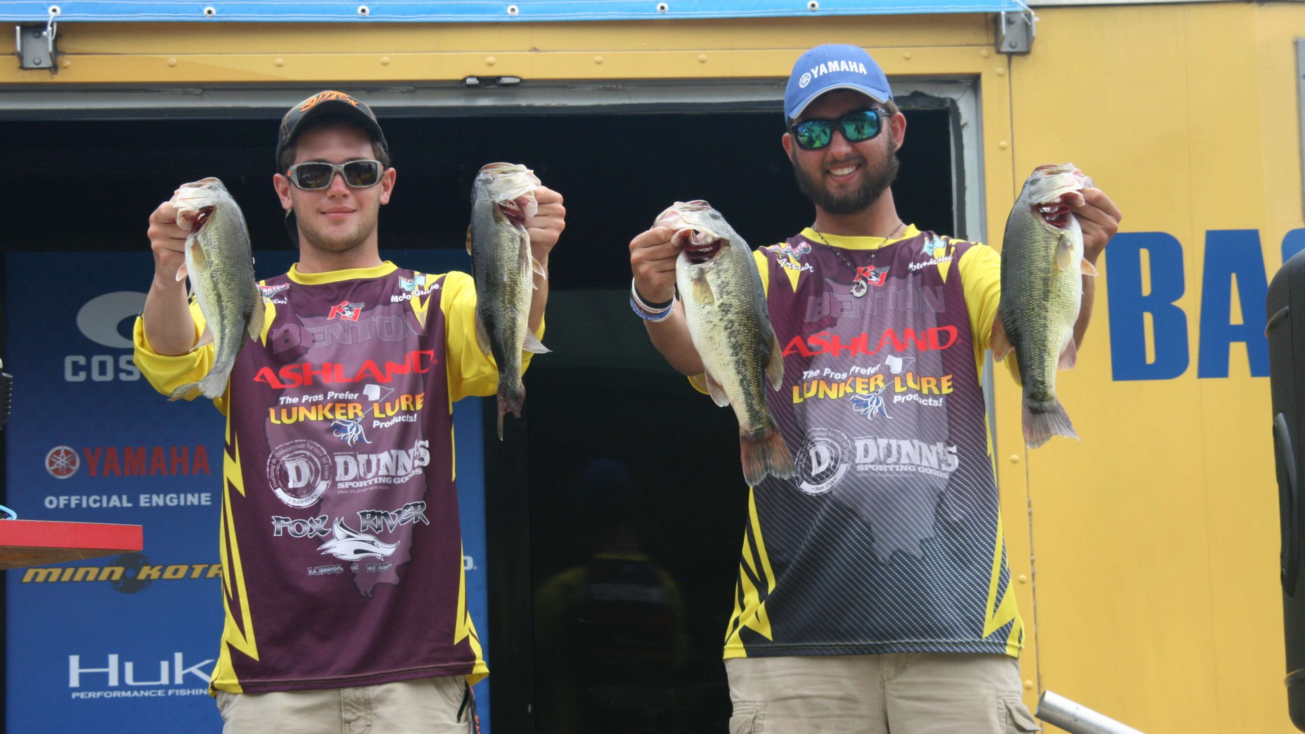 Benton (Ill.) duo Dalius Richardson and Trevor McKinney weighed five fish that totaled 13-13.