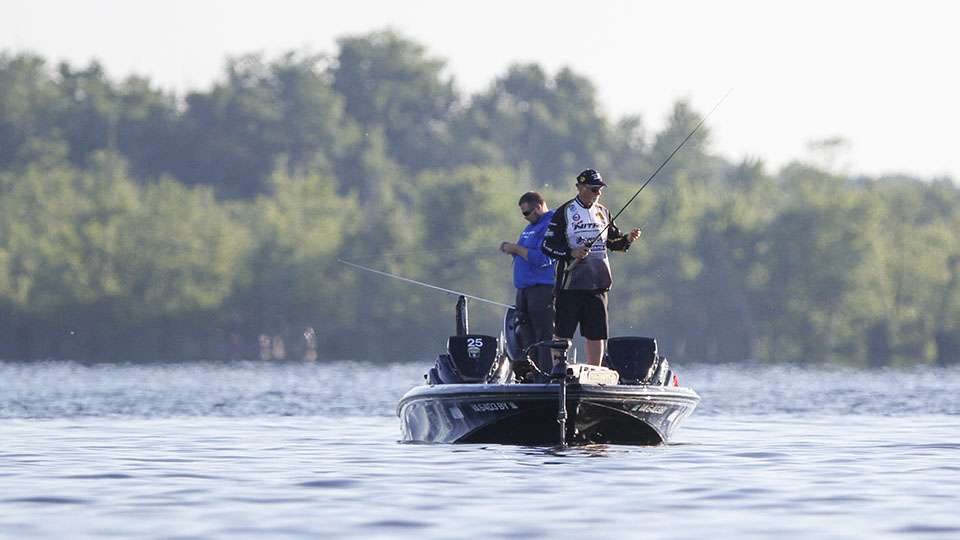 He flew by Chris Dillow who fished the Classic in 2016 via a win on the James River in 2015. 